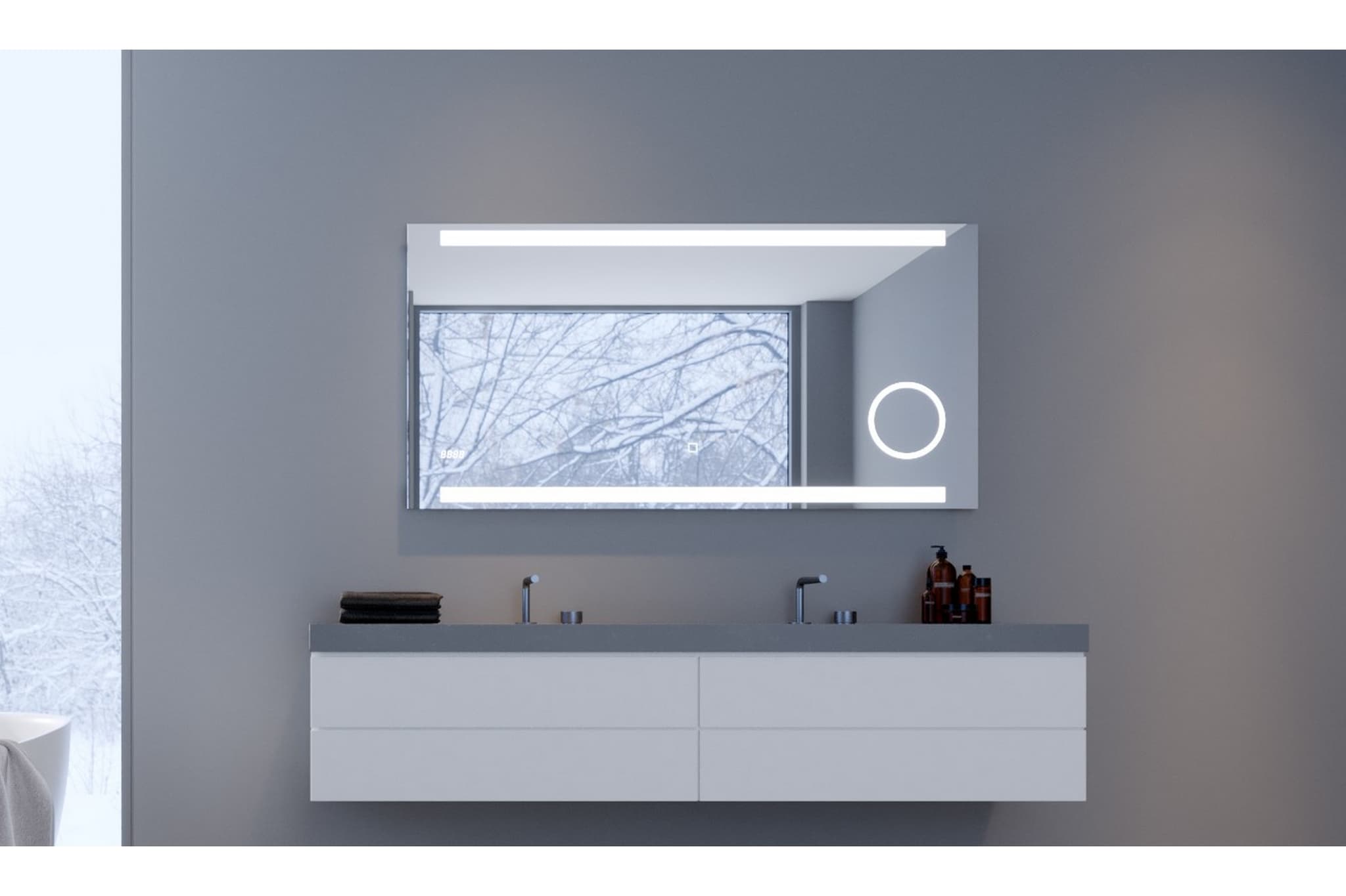 Eleganter sonni Spiegelschrank: Design, Funktionen und moderne Badlösungen