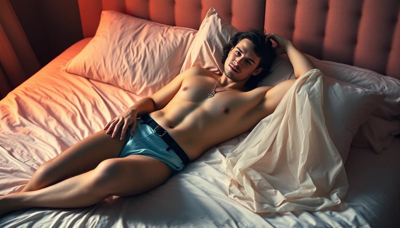 Verführerisches Model in eleganten Strumpfhosen zeigt Intimität auf Hotslips.