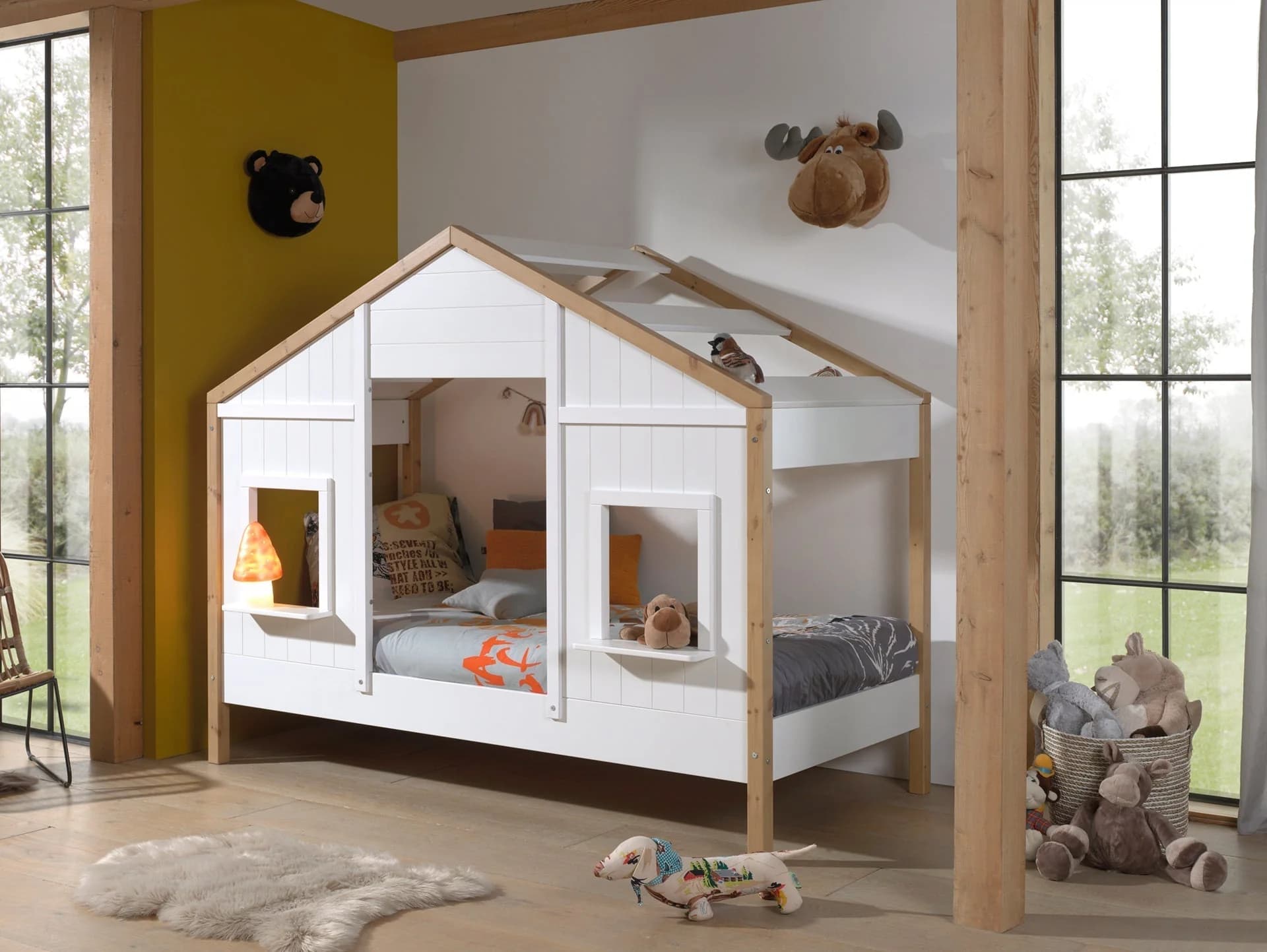 Hausbett 120x200 mit Rausfallschutz – Sicherheit und Komfort vereint