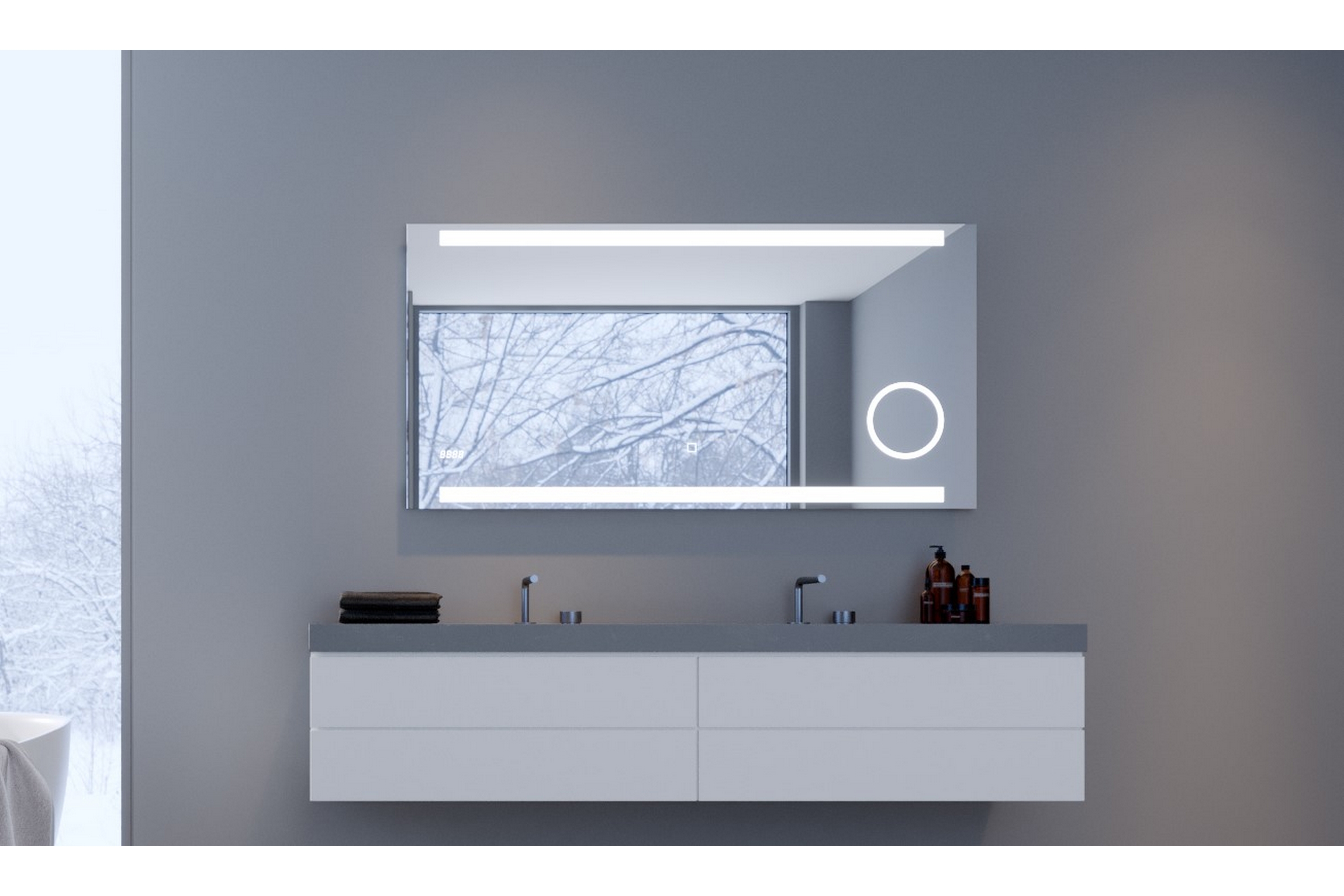 Eleganter sonni Spiegelschrank: Design, Funktionen und moderne Badlösungen