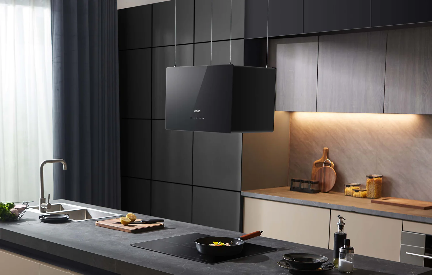 Geruchsfreie Küche leicht gemacht – Dunstabzugshaube Umluft von CIARRA Appliances überzeugt