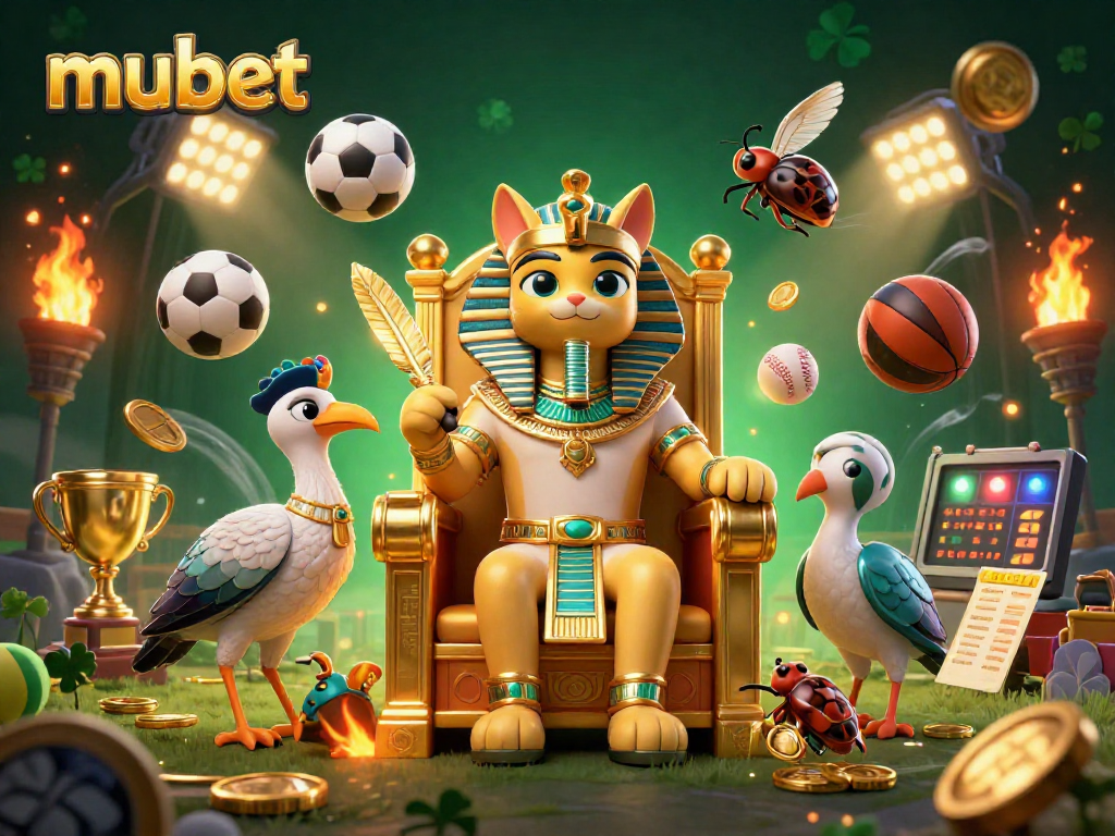 Win big at mubet with a vibrant scene full of sports action and golden rewards.