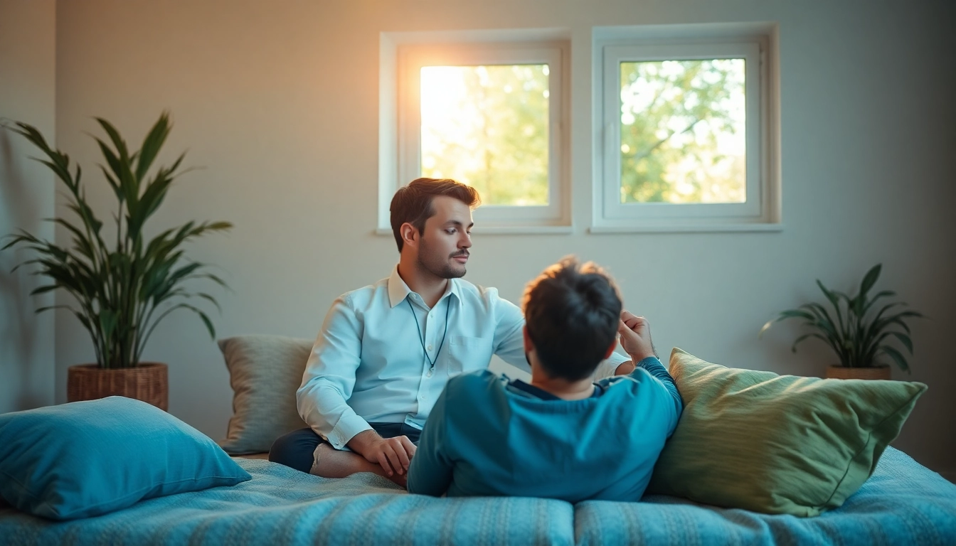 Erleben Sie professionelle Hypnose Hannover in einer beruhigenden Sitzung mit therapeutischem Umfeld.