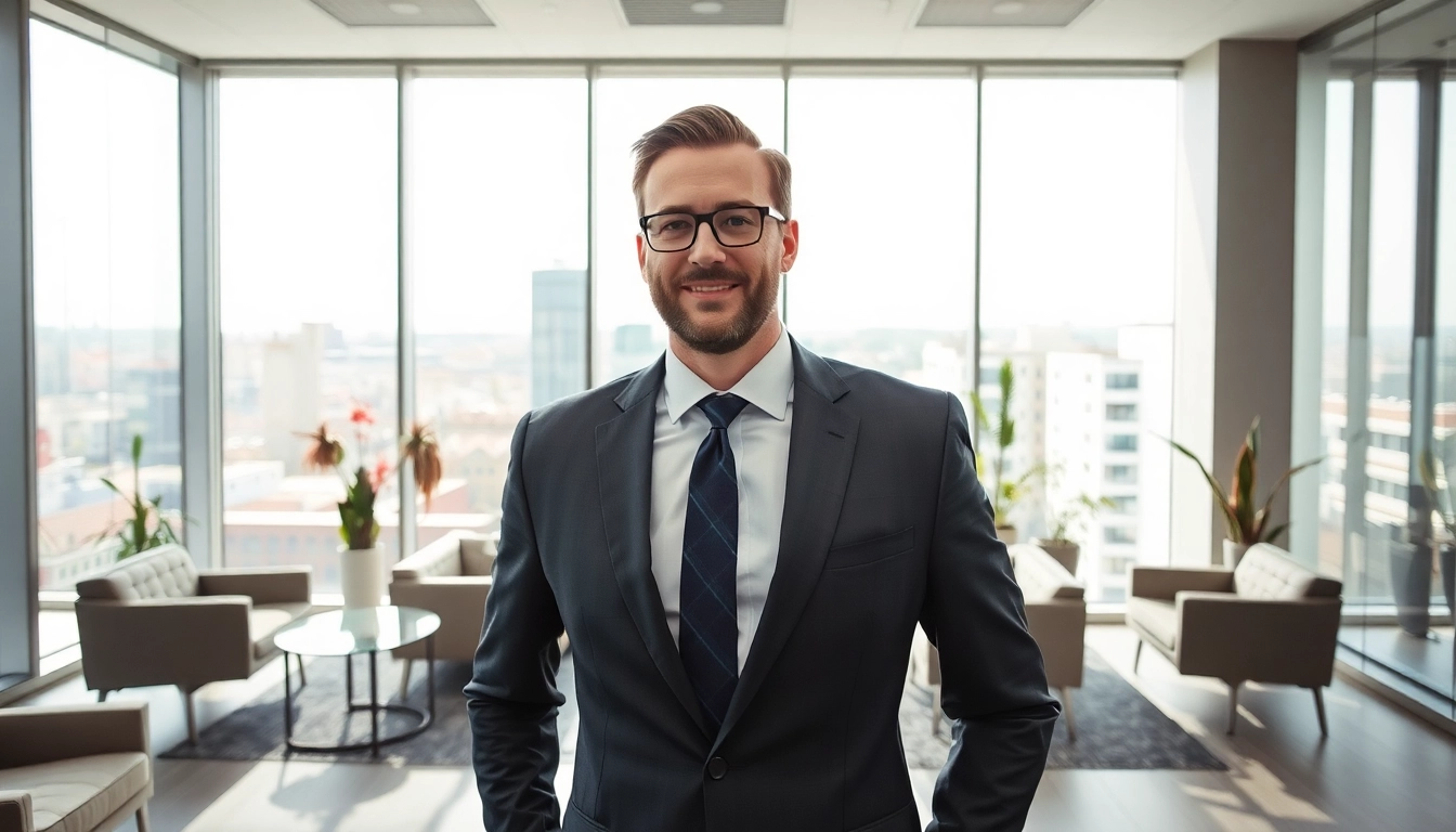 Headhunter Leverkusen bei der Arbeit in einem modernen Büro.