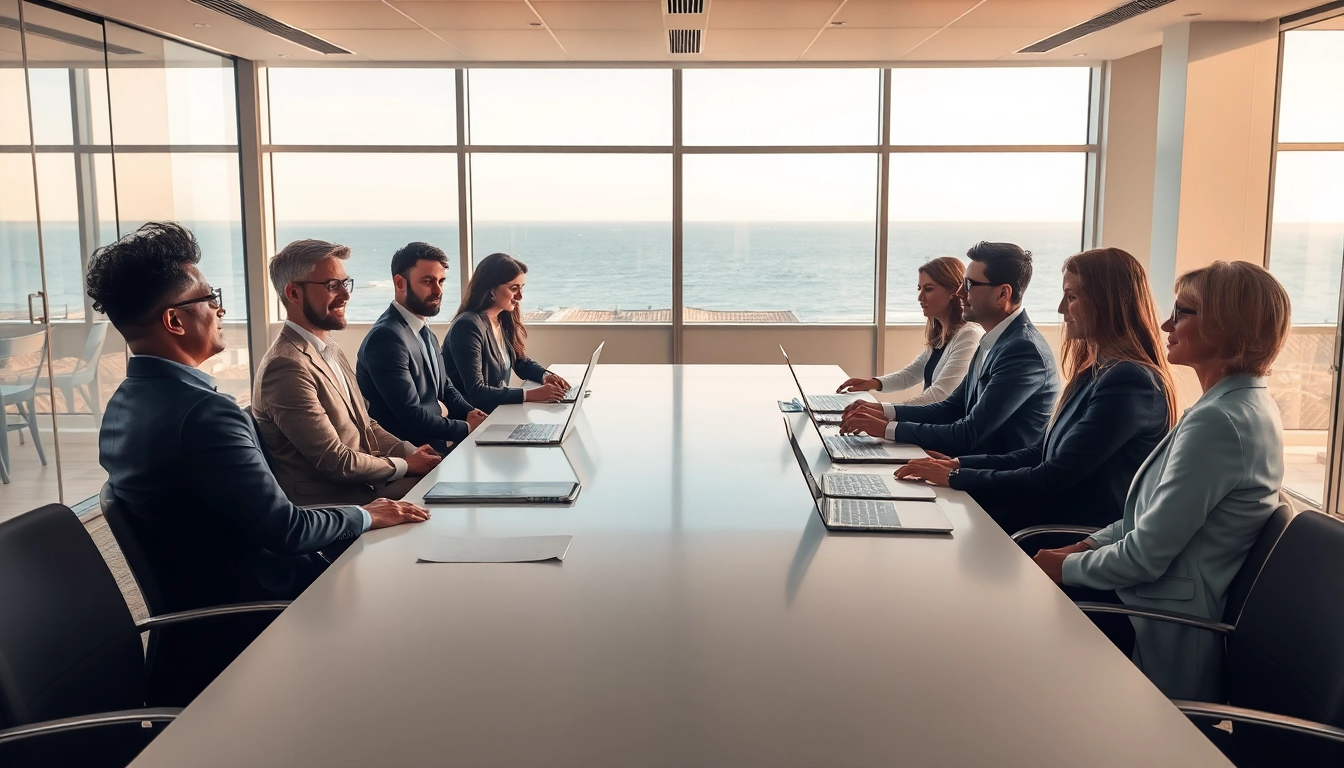 Professionelle Beratung durch Headhunter Rostock in einer Konferenzsituation.