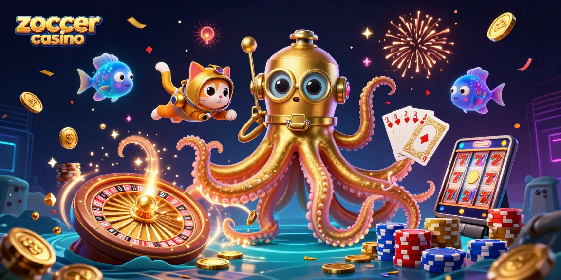 Experience the thrill of zoccer casino with dynamic game elements and colorful characters in 3D.
