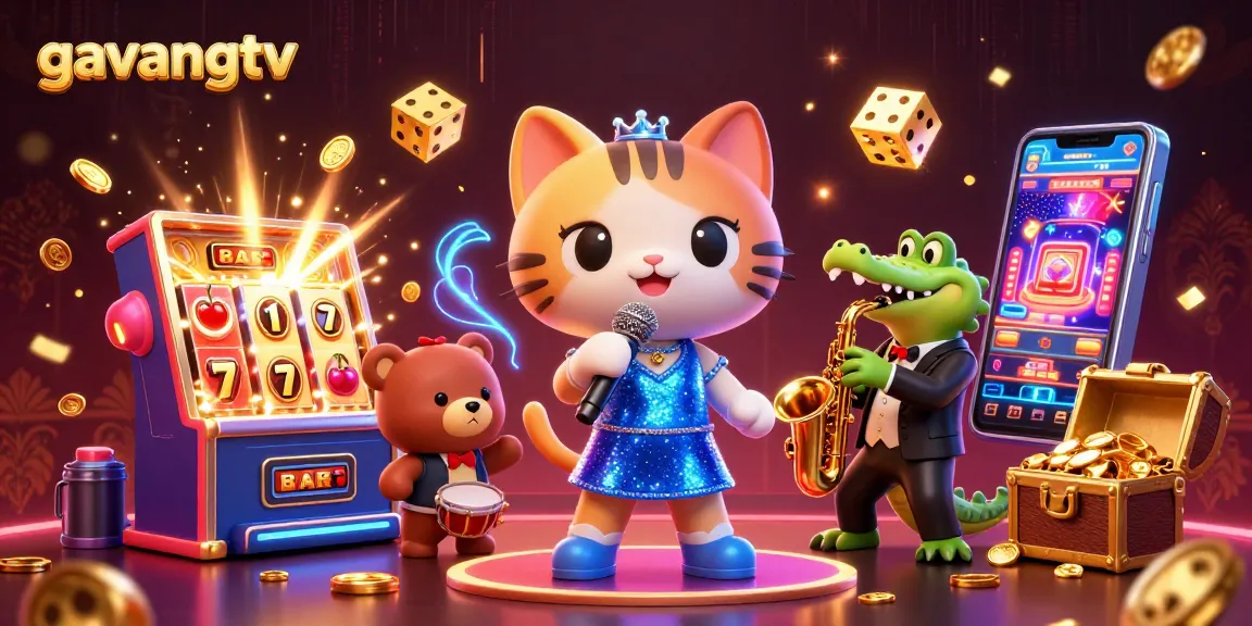 Experience the vibrant world of gavangtv with lively characters and dynamic gaming elements.